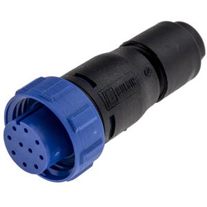 bulgin PX0410/10S/6065 Ronde stekker Stekker, recht Serie (ronde connectors): PX04 Totaal aantal polen: 10 1 stuk(s)