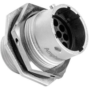 Amphenol RT0714-12PNH Ronde connector Stekker, inbouw Serie (ronde connectors): RT360™ Totaal aantal polen: 12 1 stuk(s)