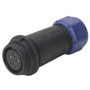 Weipu SP2111 / S 5B II Ronde stekker Bus, recht Serie (ronde connectors): SP21 1 stuk(s)
