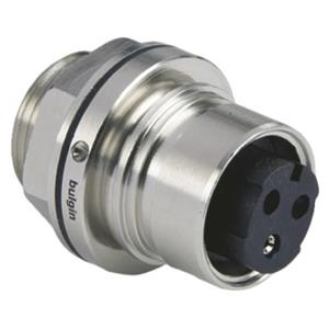 bulgin PXM6012/03S/ST Ronde stekker Bus, inbouw Serie (ronde connectors): PXM Totaal aantal polen: 3 1 stuk(s)