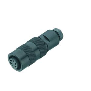 binder 09-0122-25-06-1 Ronde stekker Koppeling, recht Serie (ronde connectors): 723 Totaal aantal polen: 6 1 stuk(s)