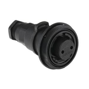 Bulgin PX0737/S Ronde connector Koppeling, recht Totaal aantal polen: 2 Serie (ronde connectors): PX 1 stuk(s)