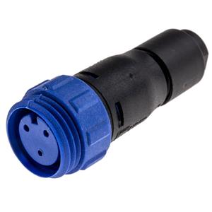 bulgin PX0411/03S/5560 Ronde stekker Stekker, recht Serie (ronde connectors): PX04 Totaal aantal polen: 3 1 stuk(s)