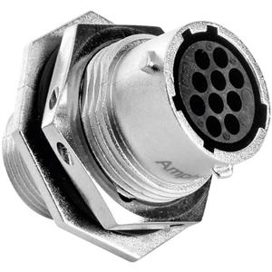 amphenol RT0712-10SNH Ronde stekker Bus, inbouw Serie (ronde connectors): RT360™ Totaal aantal polen: 10 1 stuk(s)
