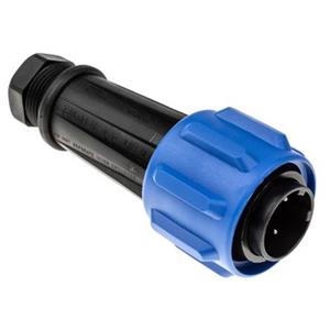 Bulgin PX0911/03/P Ronde connector Stekker, recht Totaal aantal polen: 3 Serie (ronde connectors): PX09 1 stuk(s)