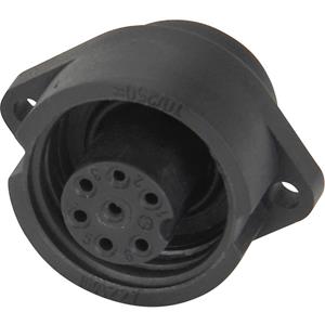Weipu 814063 Ronde stekker Bus, inbouw verticaal Serie (ronde connectors): WA Totaal aantal polen: 6 + PE 1 stuk(s)