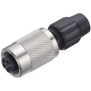 Binder 99-0080-102-04 Ronde connector Bus, recht Totaal aantal polen: 4 Serie (ronde connectors): 711 1 stuk(s)