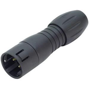 binder 99-9105-00-03-1 Ronde stekker Koppeling, recht Serie (ronde connectors): 720 Totaal aantal polen: 3 1 stuk(s)