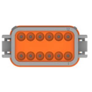teconnectivity TE Connectivity DT06-12SA Ronde stekker Bus, recht Serie (ronde connectors): DT Totaal aantal polen: 12 1 stuk(s)