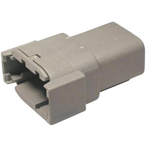 teconnectivity TE Connectivity DTM 04-08 PA Ronde connector Bus, recht Totaal aantal polen: 8 Serie (ronde connectors): DTM 1 stuk(s)