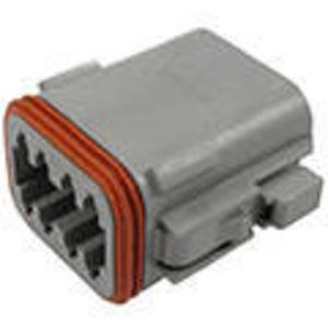 teconnectivity TE Connectivity DT06-08SA-C015 Ronde connector Bus, recht Totaal aantal polen: 8 Serie (ronde connectors): DT 1 stuk(s)