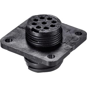 TE Connectivity 206486-1 Ronde connector Bus, recht Serie (ronde connectors): CPC Totaal aantal polen: 9 1 stuk(s)