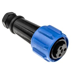 Bulgin PX0911/03/S Ronde connector Bus, recht Totaal aantal polen: 3 Serie (ronde connectors): PX 1 stuk(s)
