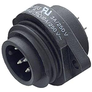 binder 09-4227-00-07 Ronde connector Stekker, inbouw Totaal aantal polen: 6 + PE Serie (ronde connectors): 693 1 stuk(s)