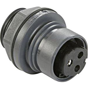 Bulgin PXP6012/03S/CR Ronde connector Bus, inbouw Totaal aantal polen: 2 + PE Serie (ronde connectoren): Buccaneer 6000 1 stuk(s)