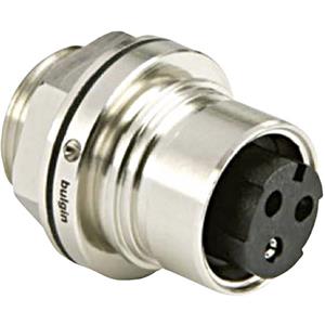bulgin PXM6012/03P/CR Rondconnector Stekker, inbouw Serie (ronde connectors): Buccaneer 6000 Totaal aantal polen: 2 + PE 1 stuk(s)