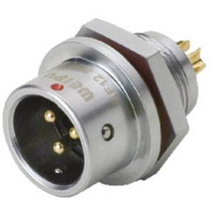deltronconnectors Deltron Connectors DELMSF1212/P4 Rondconnector Stekker, inbouw Totaal aantal polen: 4 1 stuk(s)