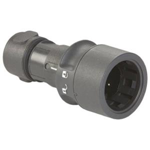 Bulgin PXP6010/03P/ST/0507 Ronde connector Stekker, recht Serie (ronde connectors): Buccaneer 6000 Totaal aantal polen: 2 + PE 1 stuk(s)