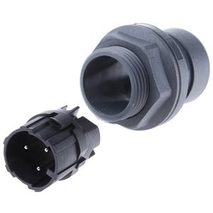 Bulgin PXP6012/03P/ST Ronde connector Stekker, inbouw Totaal aantal polen: 3 Serie (ronde connectors): PXP 1 stuk(s)