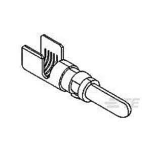 teconnectivity TE Connectivity 213845-4 Ronde stekker Pencontact 1 stuk(s)