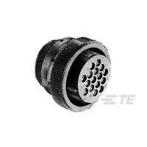 teconnectivity TE Connectivity 183039-1 Ronde connector Stekker, recht Totaal aantal polen: 14 Serie (ronde connectors): CPC 1 stuk(s)