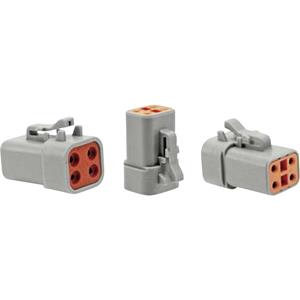 amphenol ATP06 4S Ronde stekker Bus, recht Serie (ronde connectors): AT 1 stuk(s)
