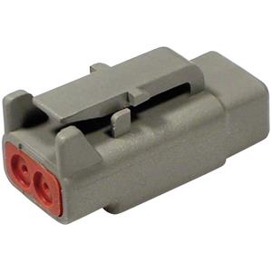 teconnectivity TE Connectivity DTM 06-2 S Ronde stekker Stekker, recht Serie (ronde connectors): DTM Totaal aantal polen: 2 1 stuk(s)