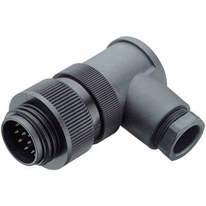 Binder 99-0717-70-13 Ronde connector Stekker, haaks Totaal aantal polen: 12 + PE Serie (ronde connectors): 694 1 stuk(s)