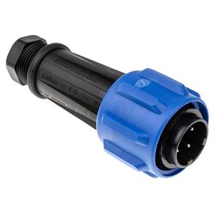 Bulgin PX0911/04/P Ronde connector Stekker, recht Totaal aantal polen: 4 Serie (ronde connectors): PX09 1 stuk(s)