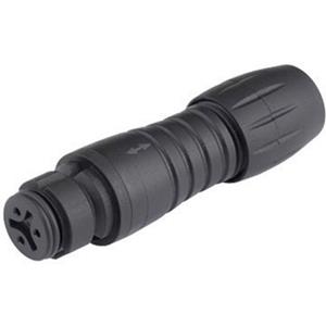 Binder 99-9206-00-03 Ronde connector Koppeling, recht Totaal aantal polen: 3 Serie (ronde connectors): 620 1 stuk(s)