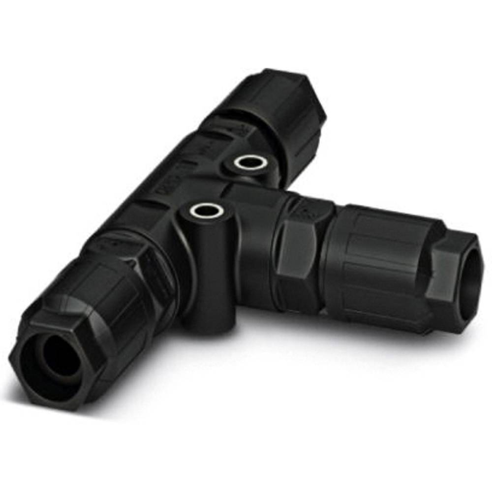 phoenixcontact Phoenix Contact 1424046 T-verdeler Schroefvergrendeling, T-splitter Totaal aantal polen: 4 1 stuk(s)
