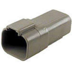 teconnectivity TE Connectivity DT04-4P-C015 Ronde connector Stekker, recht Totaal aantal polen: 4 Serie (ronde connectors): DT 1 stuk(s)