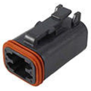 teconnectivity TE Connectivity DT06-4S-CE02 Ronde stekker Bus, recht Serie (ronde connectors): DT Totaal aantal polen: 4 1 stuk(s)