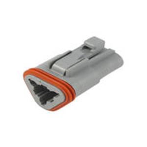 teconnectivity TE Connectivity DT06-3S Ronde stekker Bus, recht Serie (ronde connectors): DT Totaal aantal polen: 3 1 stuk(s)