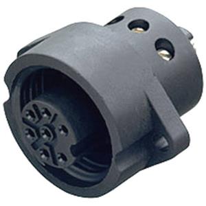 Binder 09-0220-00-07 Ronde connector Stekker, inbouw Serie (ronde connectors): 692 Totaal aantal polen: 6 + PE 1 stuk(s)