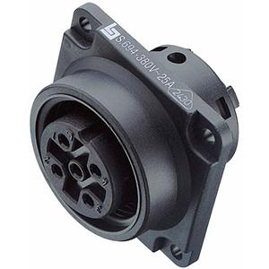 binder 99-0712-00-05 Ronde stekker Schroefvergrendeling Serie (ronde connectors): 694 Totaal aantal polen: 4 + PE 1 stuk(s)
