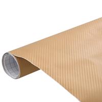 vidaxl Autofolie Matt 3D Golden 500×152 cm - 