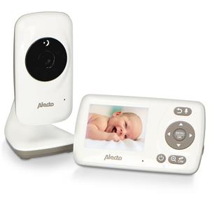 Alecto DVM-71 - Video Babyphone mit 2,4" Farbdisplay - Full-Eco Modus - 8 Schlaflieder