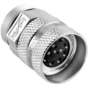 amphenol MA1CAP1600 Ronde stekker Koppeling, recht Serie (ronde connectors): MotionGrade™ Totaal aantal polen: 16 1 stuk(s)