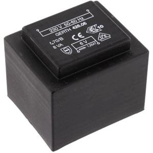 gerth PTF420901 Printtransformator 1 x 230 V 1 x 9 V/AC 8 VA 888 mA
