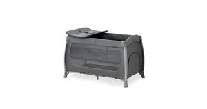 Hauck Reisebett Play N Relax Center, Melange Charcoal dunkelgrau