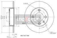 Maxgear Remschijf 191185