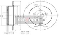 Maxgear Remschijf 192266