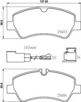 Hella Pagid GmbH Remblokkenset 8DB355025161