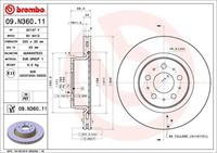 Brembo Remschijf 09N36011