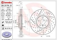 Brembo Remschijf 09D17921