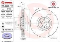 Brembo Remschijf 09D89913