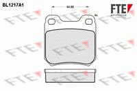FTE Remblokken set BL1217A1