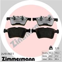 mercedes Remblokkenset, schijfrem rd:z 241519021