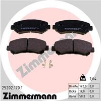 Zimmermann Remblokkenset, schijfrem 252021701